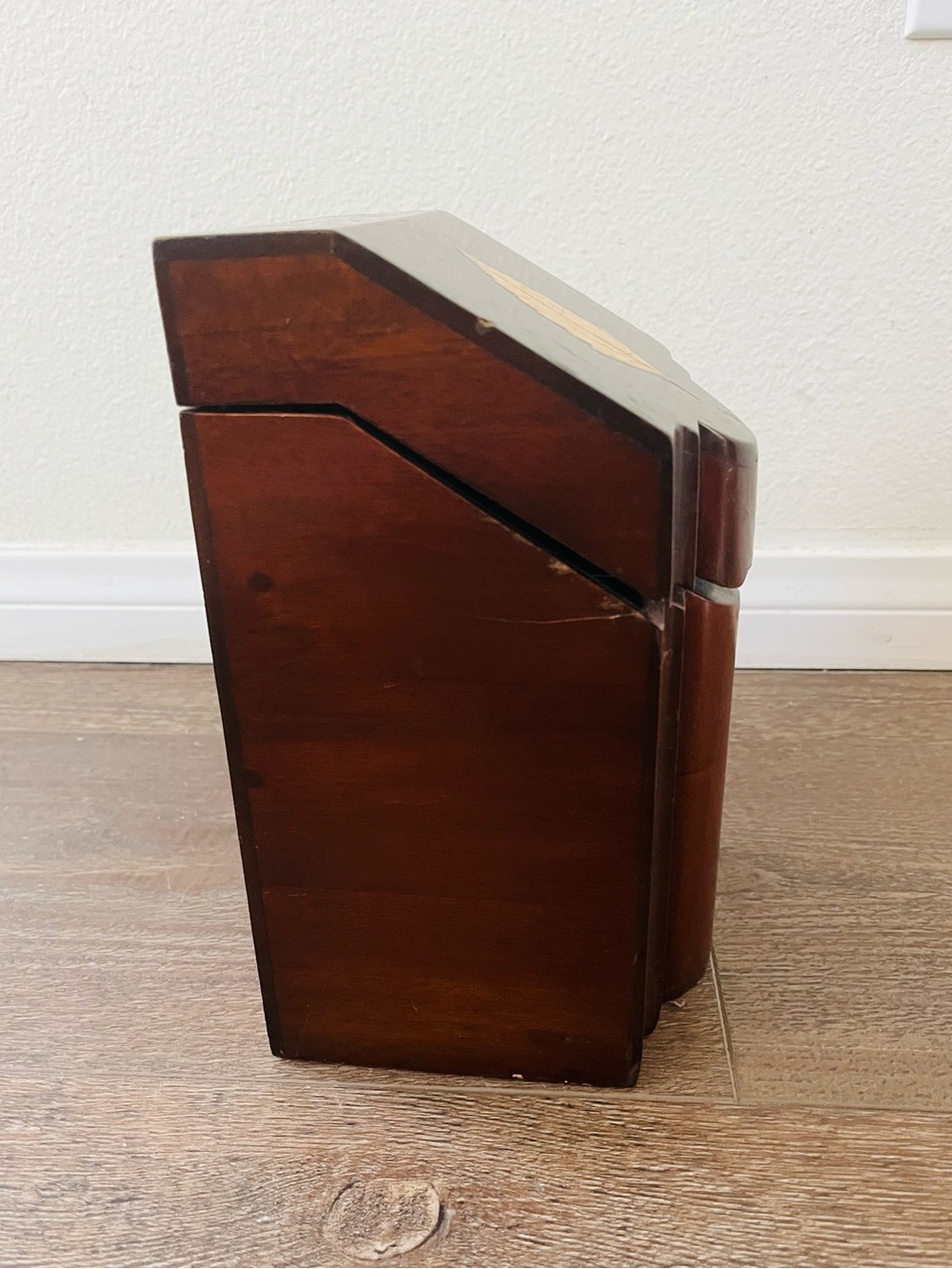 Georgian Style Mahogany Knife Box 19th. Century - Picture 6 of 15